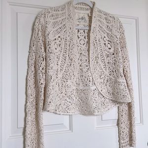 Lace Knit Sweater